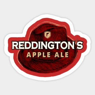 Reddington's Apple Ale Sticker